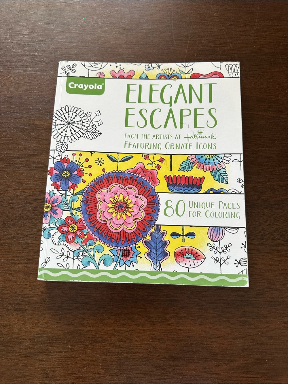 Crayola Elegant Escapes Coloring Book - Multicolor